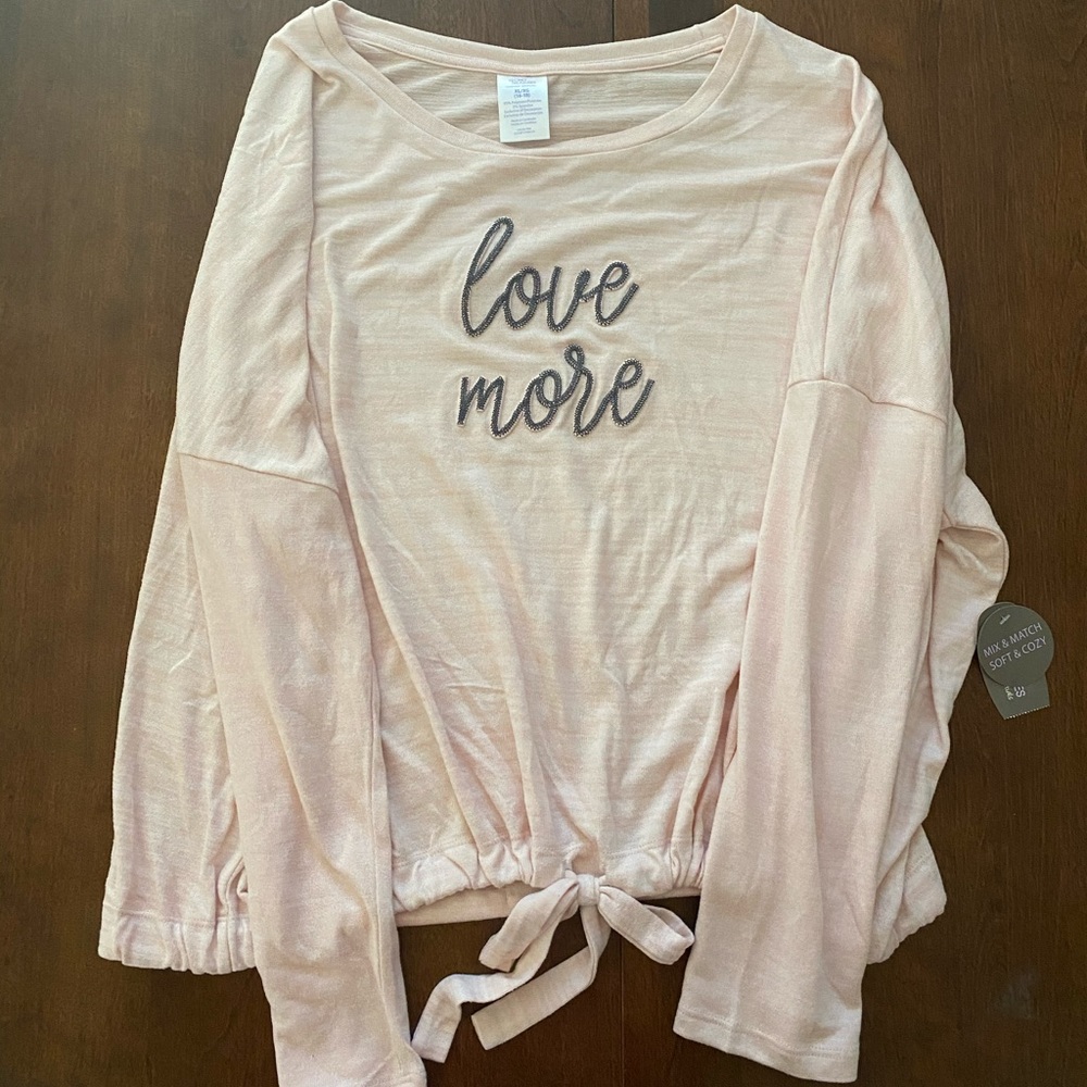 Love more long sleeve shirt